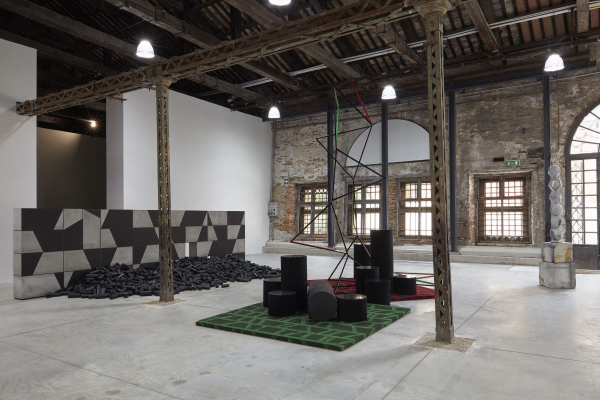 <i>The Shrinking Universes</i>, 2019
</br> installation view, Biennale di Venezia, Venice