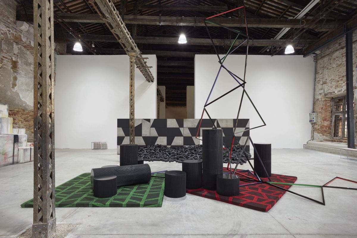 <i>The Shrinking Universes</i>, 2019
</br> installation view, Biennale di Venezia, Venice