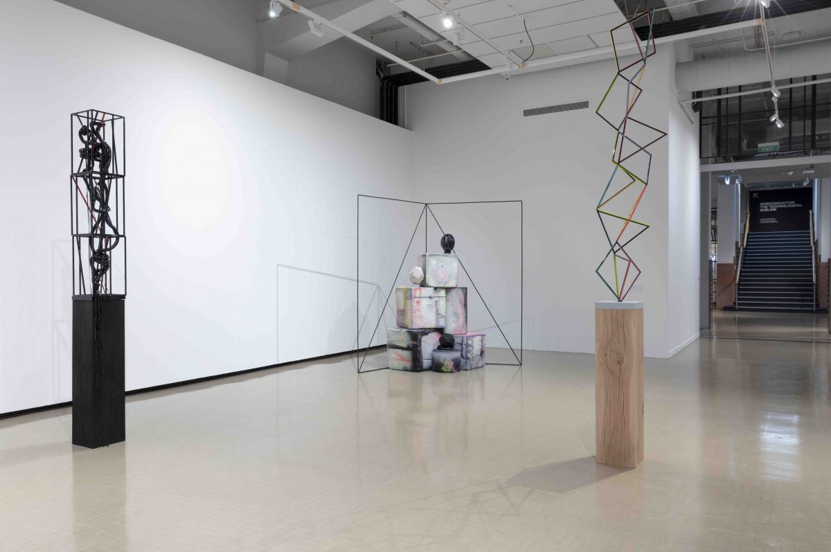 <i>Kosmos</i>, 2019
</br> installation view, City Gallery Wellington, Wellington