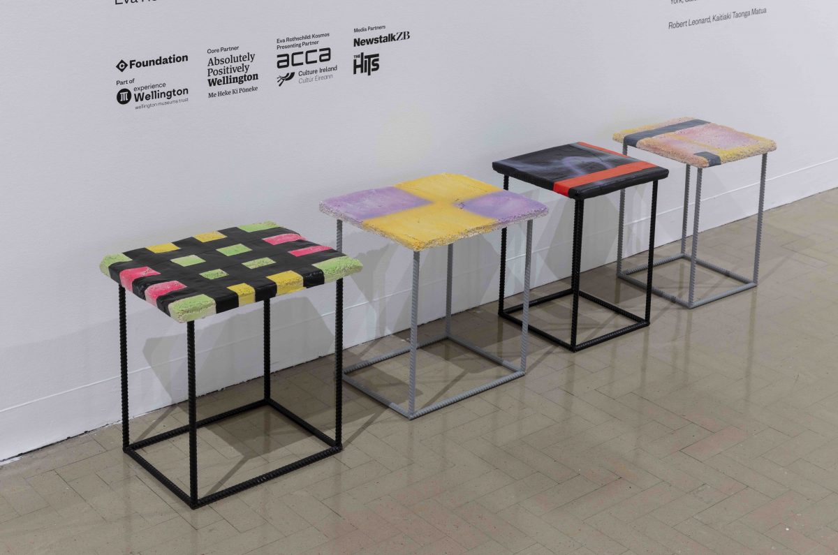 <i>Kosmos</i>, 2019
</br> installation view, City Gallery Wellington, Wellington