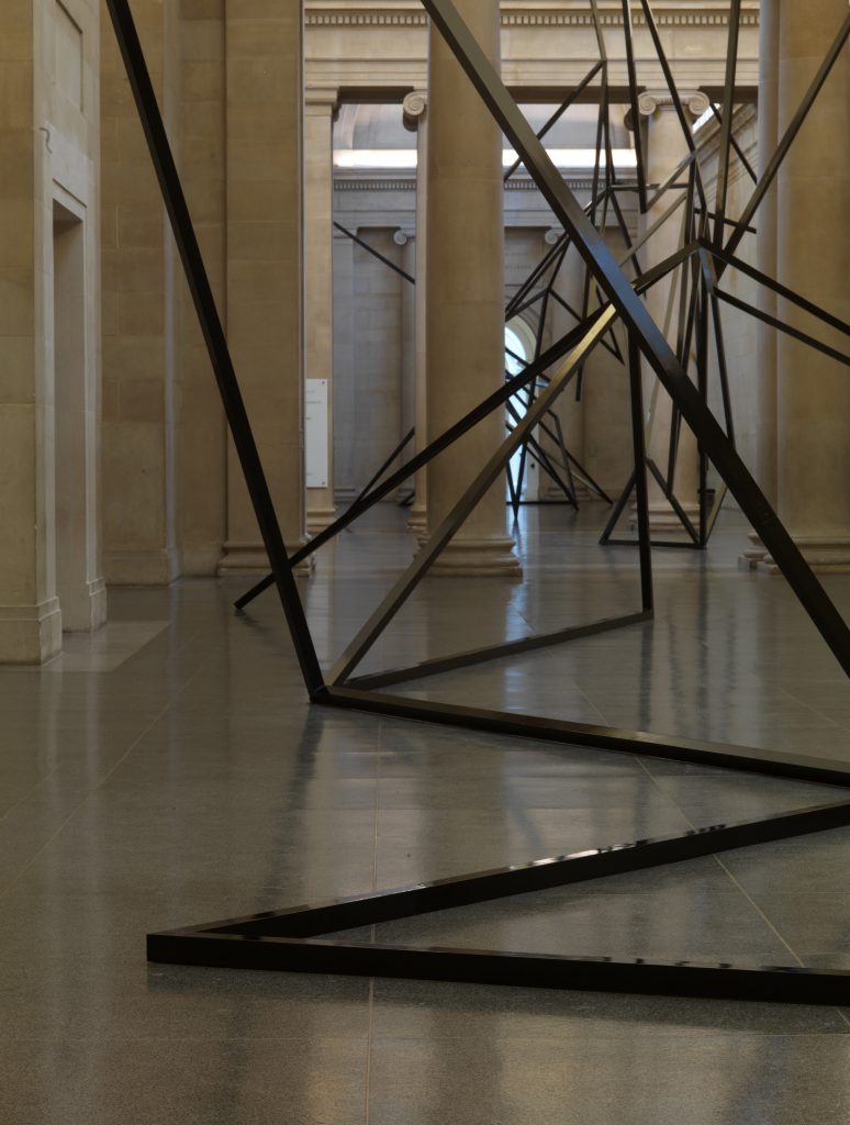 <i>Tate Britain Duveens Commission: Eva Rothschild</i>, 2009
</br> installation view, Tate Britain, London 