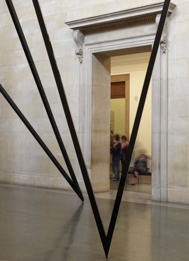 <i>Tate Britain Duveens Commission: Eva Rothschild</i>, 2009
</br> installation view, Tate Britain, London 