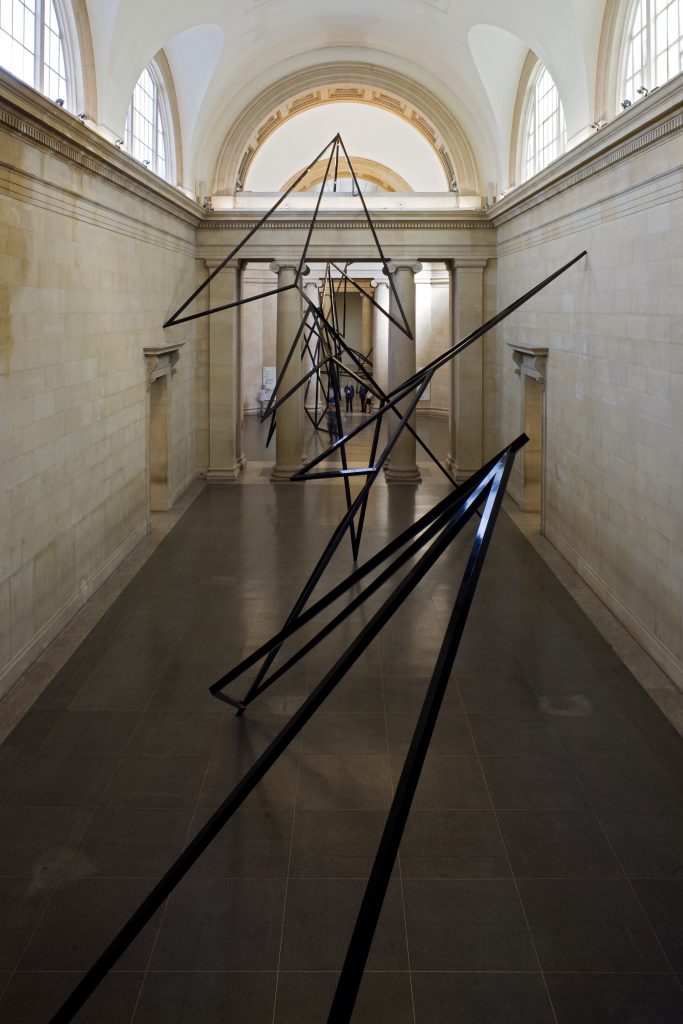 <i>Tate Britain Duveens Commission: Eva Rothschild</i>, 2009
</br> installation view, Tate Britain, London 