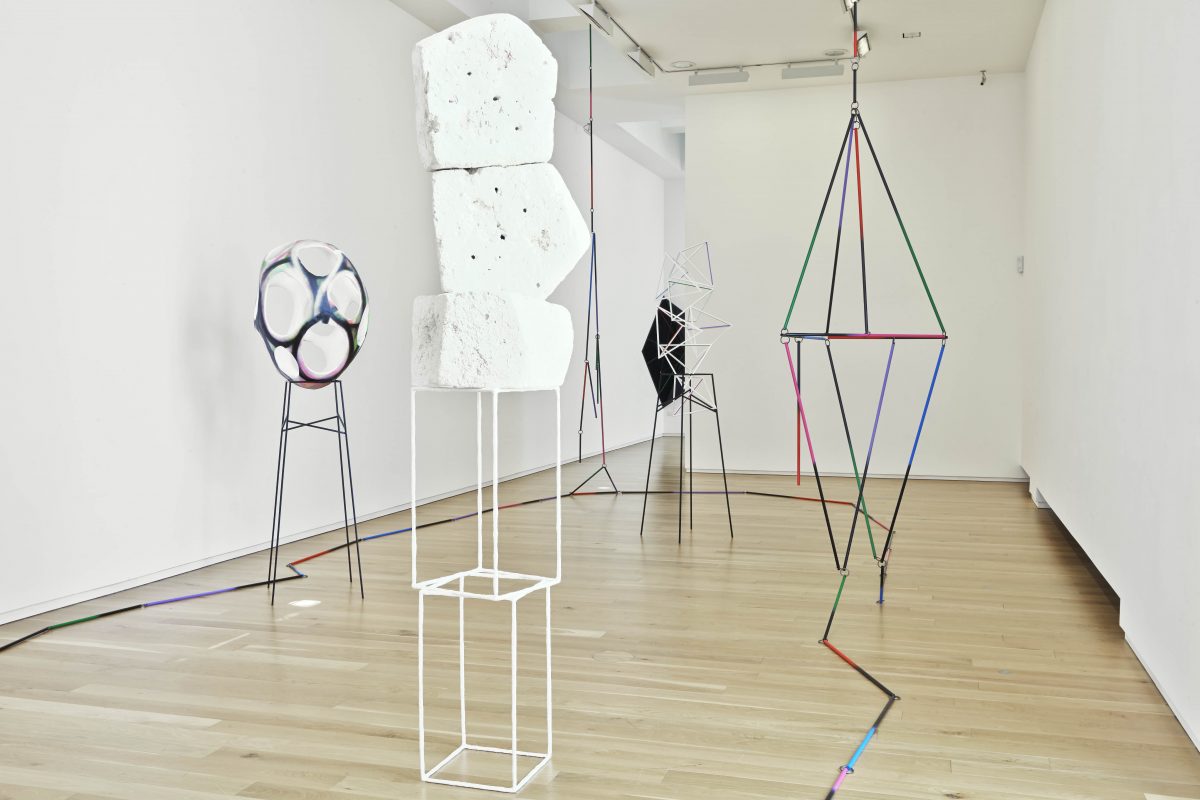 <i>Eva Rothschilds</i>, 2014
</br> installation view, Hugh Lane Gallery, Dublin