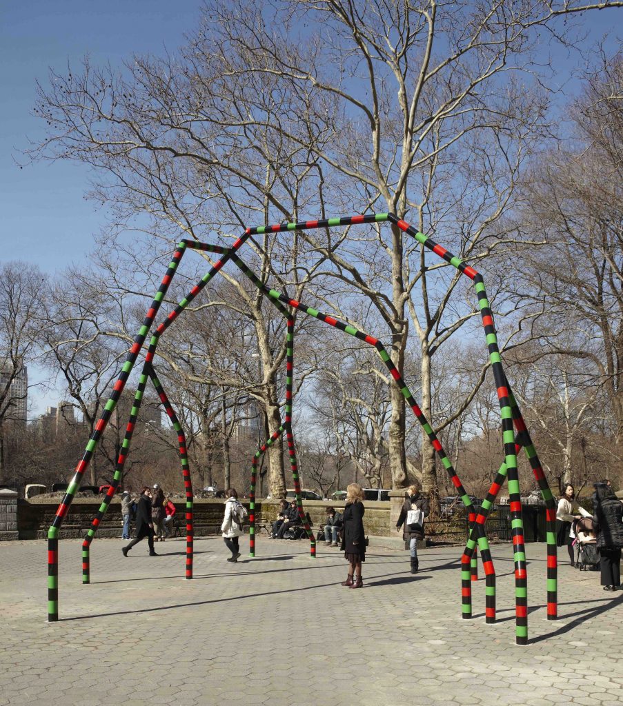 <i>Empire</i>, 2011
</br> installation view, Public Art Fund, New York