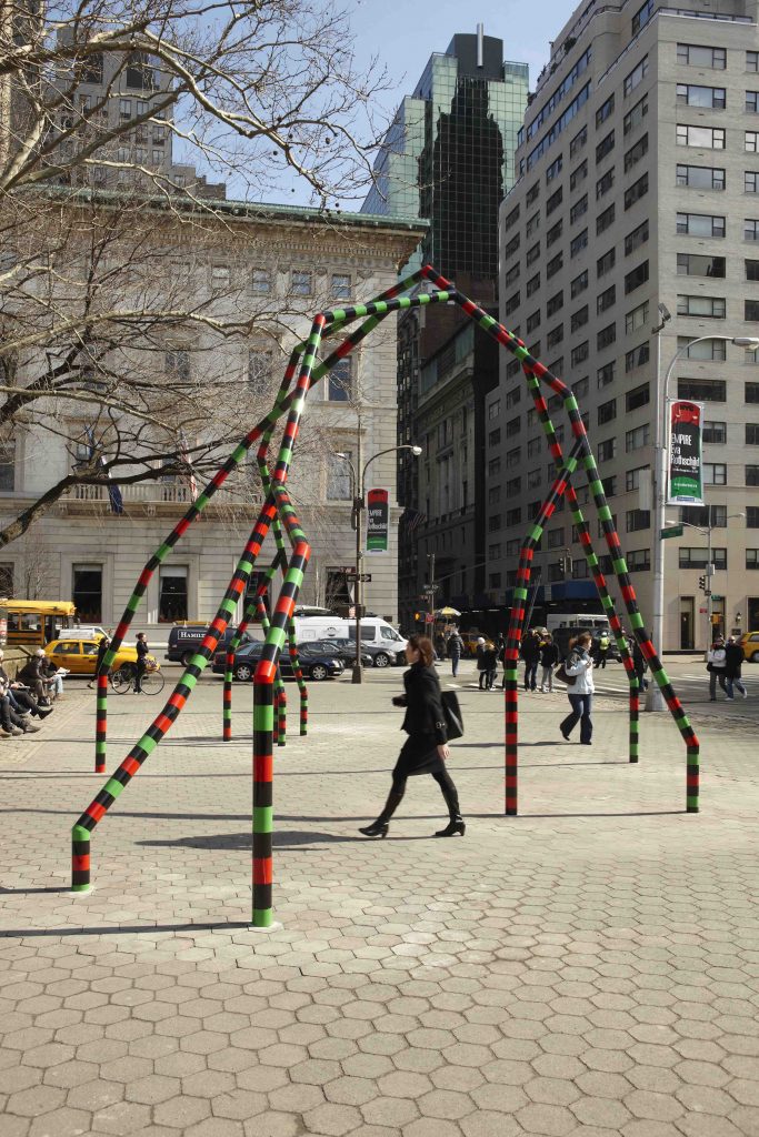 <i>Empire</i>, 2011
</br> installation view, Public Art Fund, New York