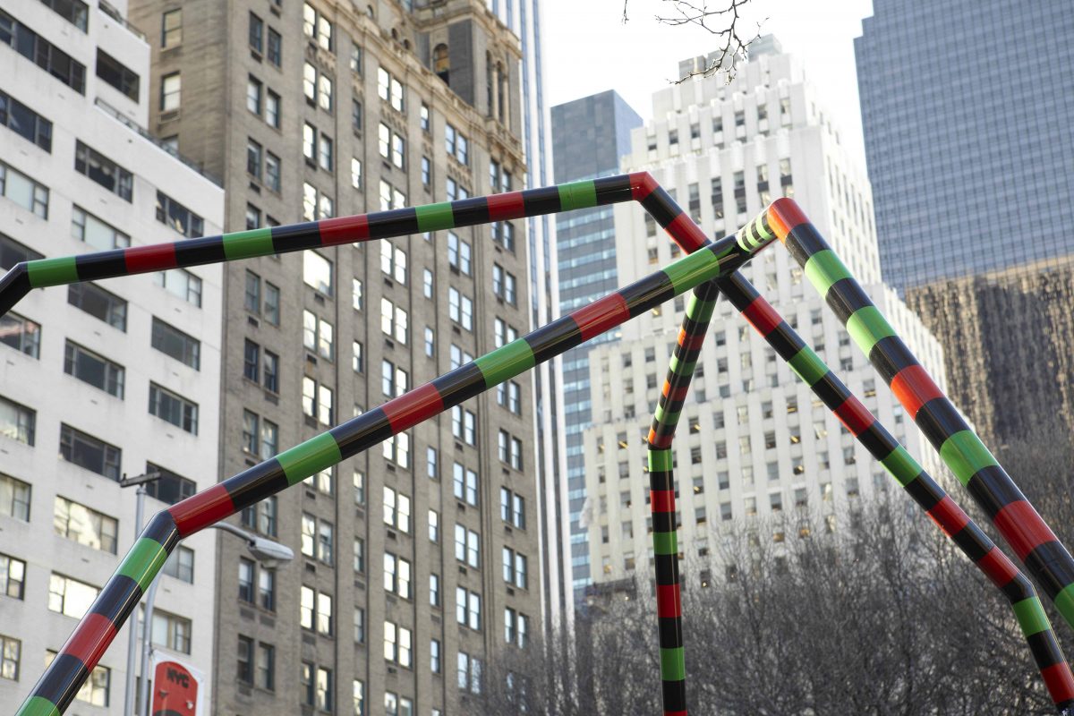 <i>Empire</i>, 2011
</br> installation view, Public Art Fund, New York