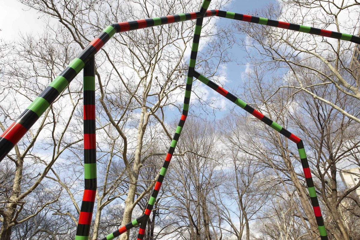 <i>Empire</i>, 2011
</br> installation view, Public Art Fund, New York