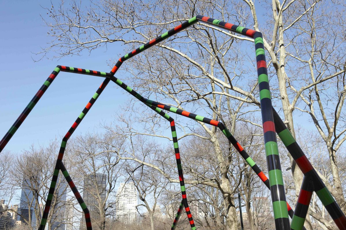<i>Empire</i>, 2011
</br> installation view, Public Art Fund, New York
