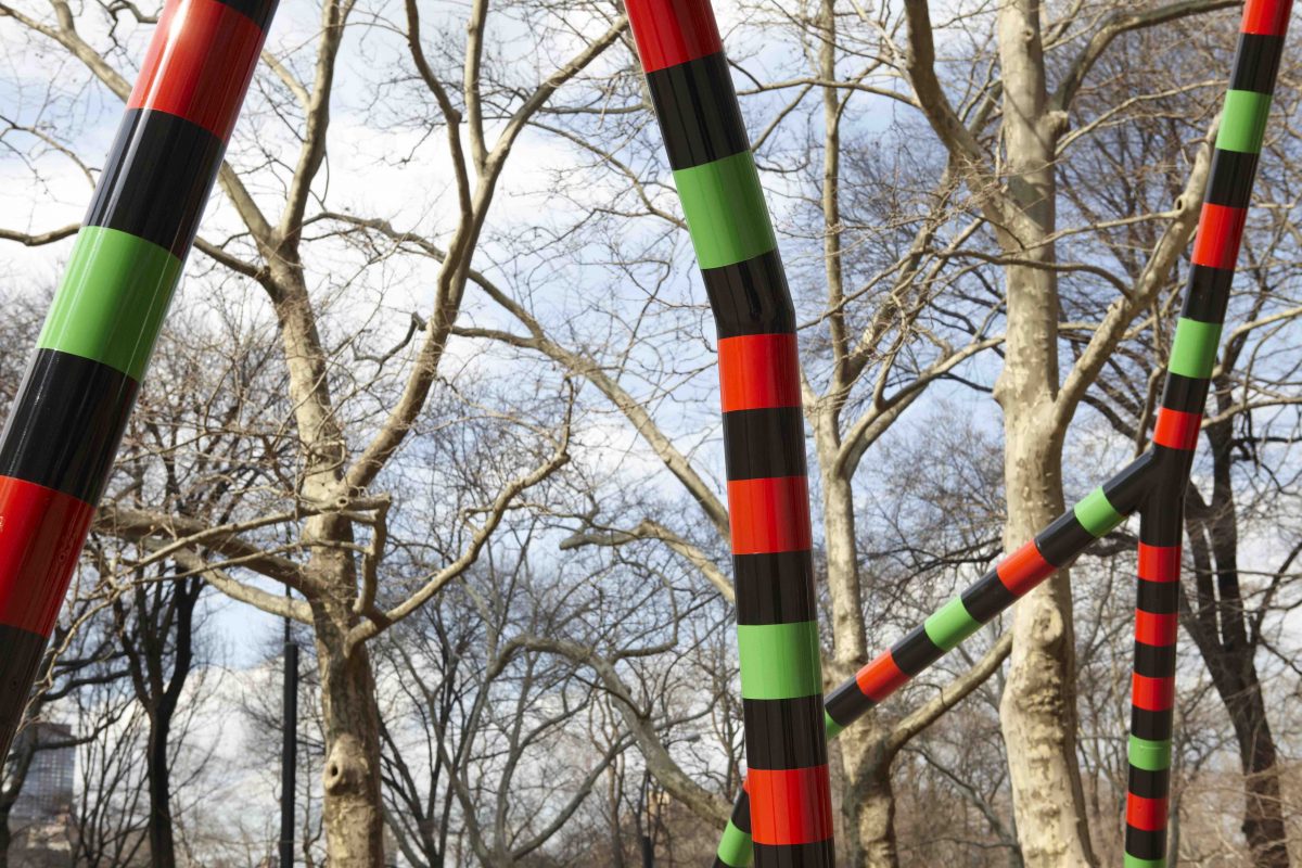 <i>Empire</i>, 2011
</br> installation view, Public Art Fund, New York