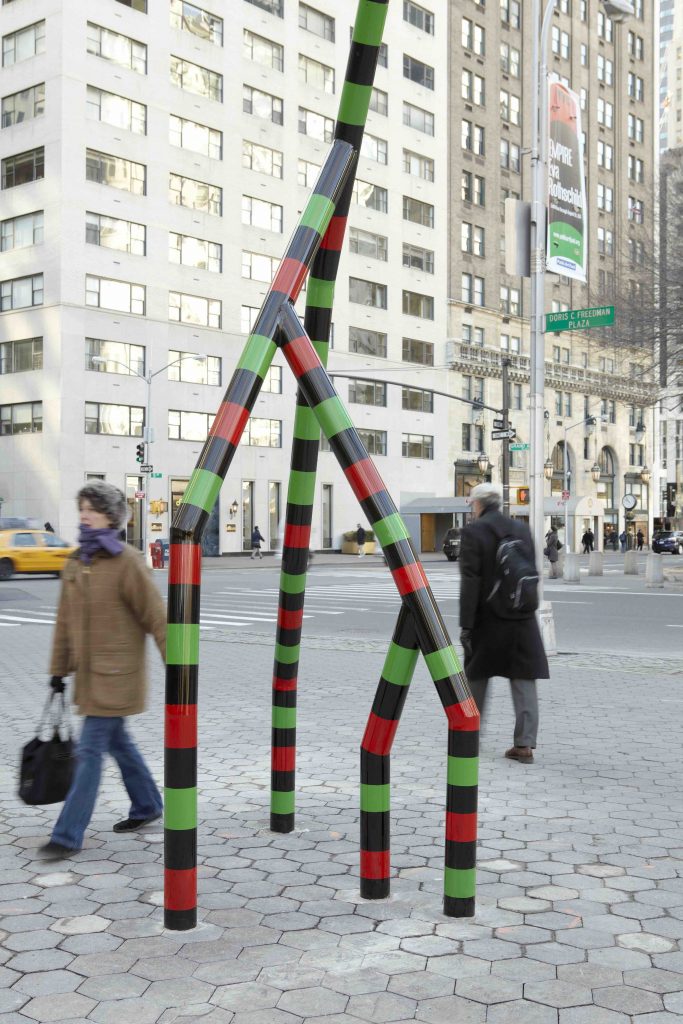 <i>Empire</i>, 2011
</br> installation view, Public Art Fund, New York