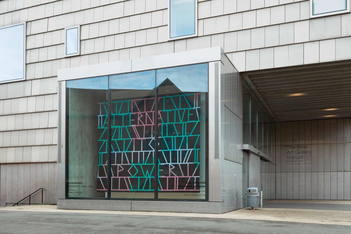 <i>Alternative to Power</i>, 2016
</br> installation view, The New Art Gallery Walsall, Walsall