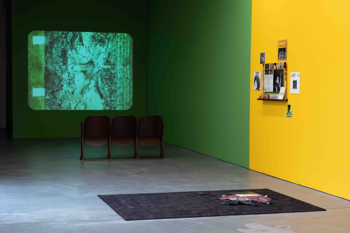 <i>For a Brief Moment […] Several Times</i>, 2022
</br> installation view, Kunsthaus Baselland, Basel