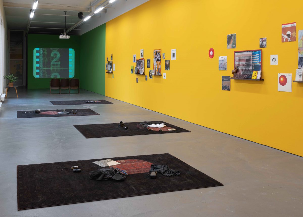 <i>For a Brief Moment […] Several Times</i>, 2022
</br> installation view, Kunsthaus Baselland, Basel