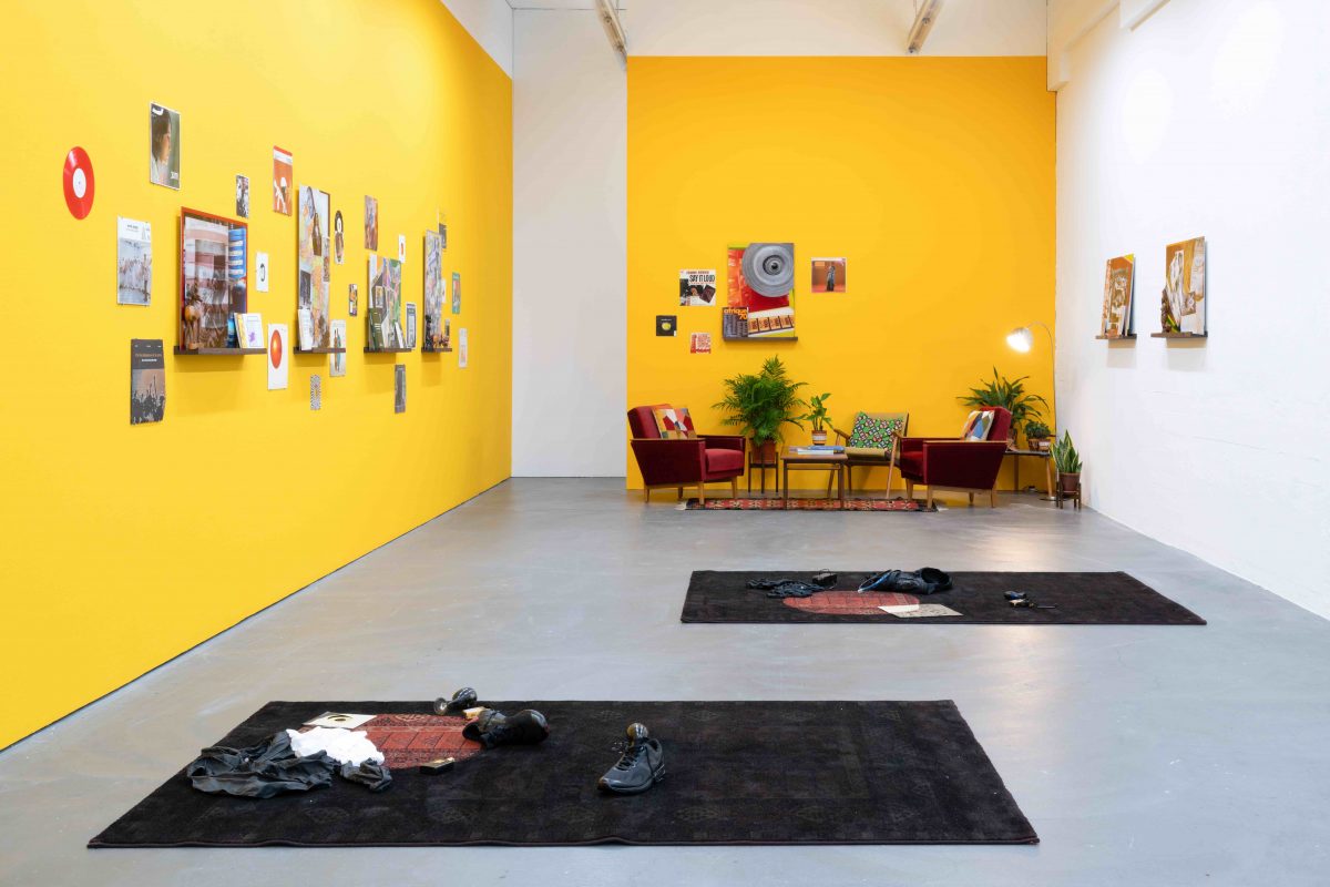 <i>For a Brief Moment […] Several Times</i>, 2022
</br> installation view, Kunsthaus Baselland, Basel