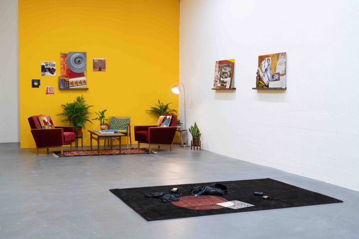 <i>For a Brief Moment […] Several Times</i>, 2022
</br> installation view, Kunsthaus Baselland, Basel