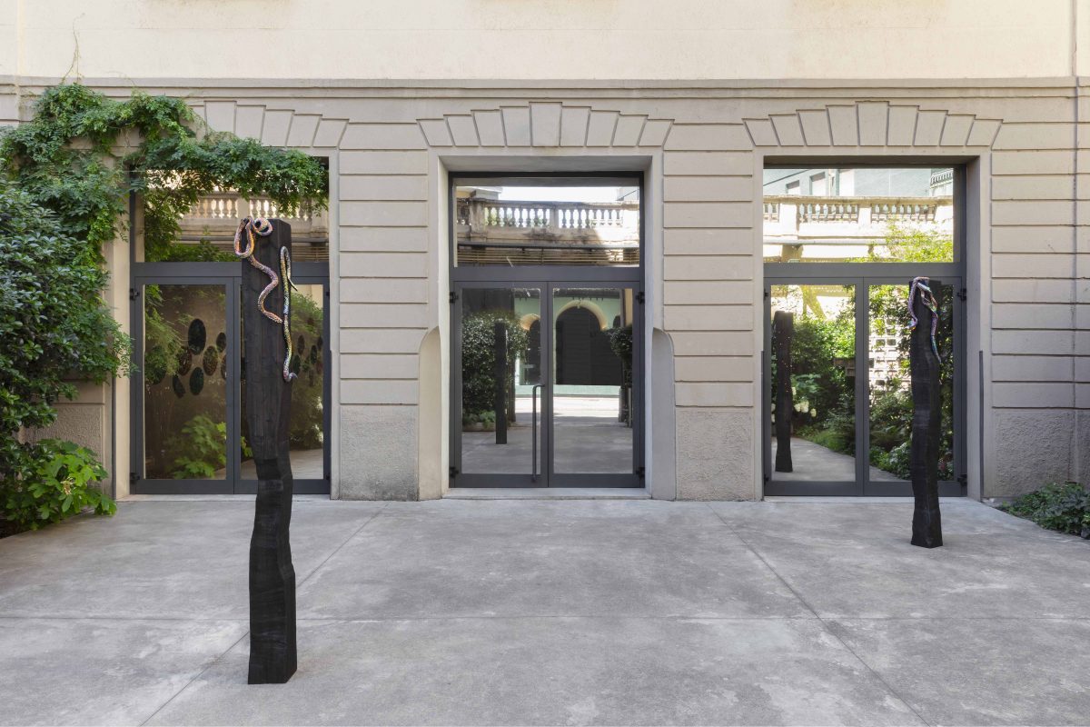 <i>attractive nuisance</i>, 2022
</br> installation view, kaufmann repetto Milan
