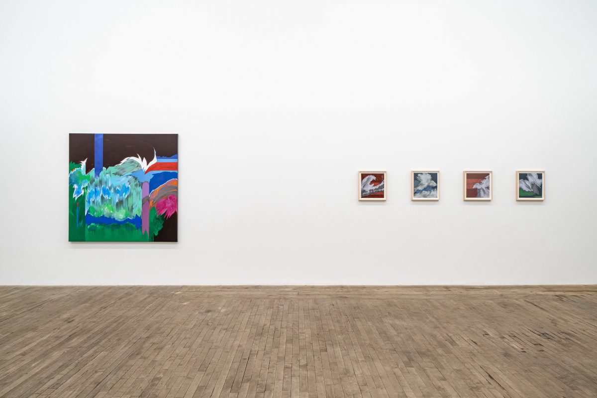 <I>Sonia Gechtoff</I>, 2022</br> installation view,
kaufmann repetto, New York