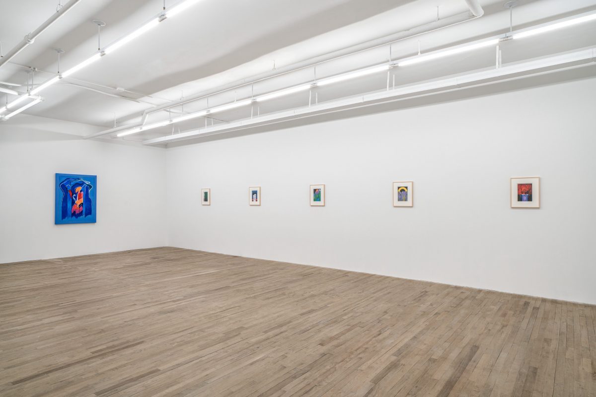 <I>Sonia Gechtoff</I>, 2022</br> installation view,
kaufmann repetto, New York