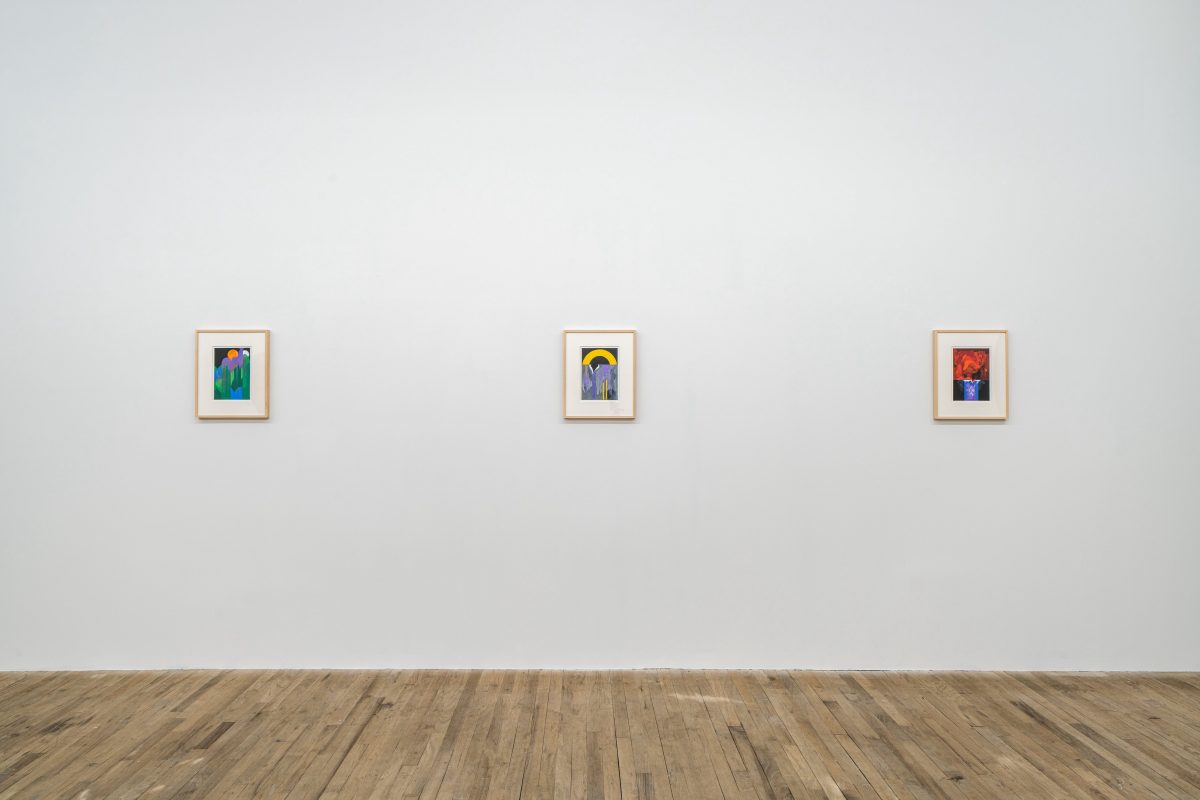 <I>Sonia Gechtoff</I>, 2022</br> installation view,
kaufmann repetto, New York