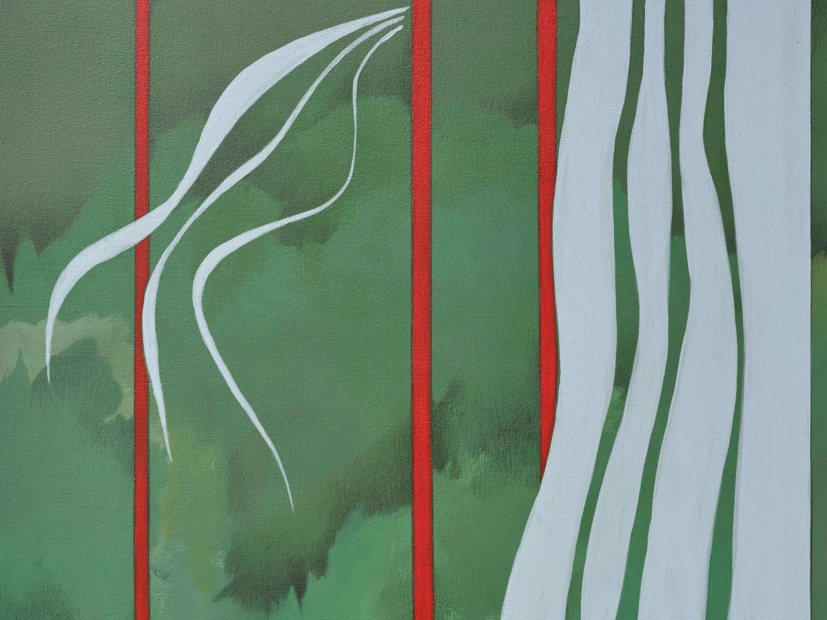 <i>Streamers 1</i>, 1989 </br>
(detail)</br>