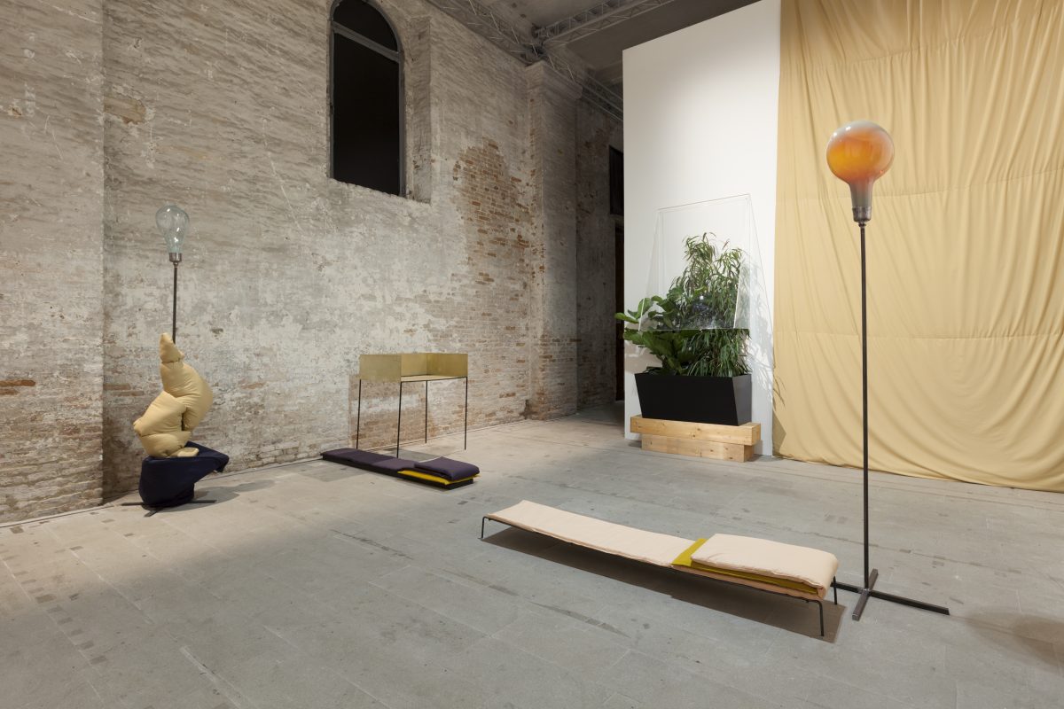 <i>all the world’s futures</i>, 2022
</br> installation view,  Biennale di Venezia, Venice 