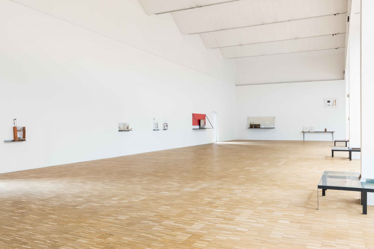 <i>Jumping out of an age we found uninhabitable</i>, 2017
</br> installation view, Triennale, Milan 