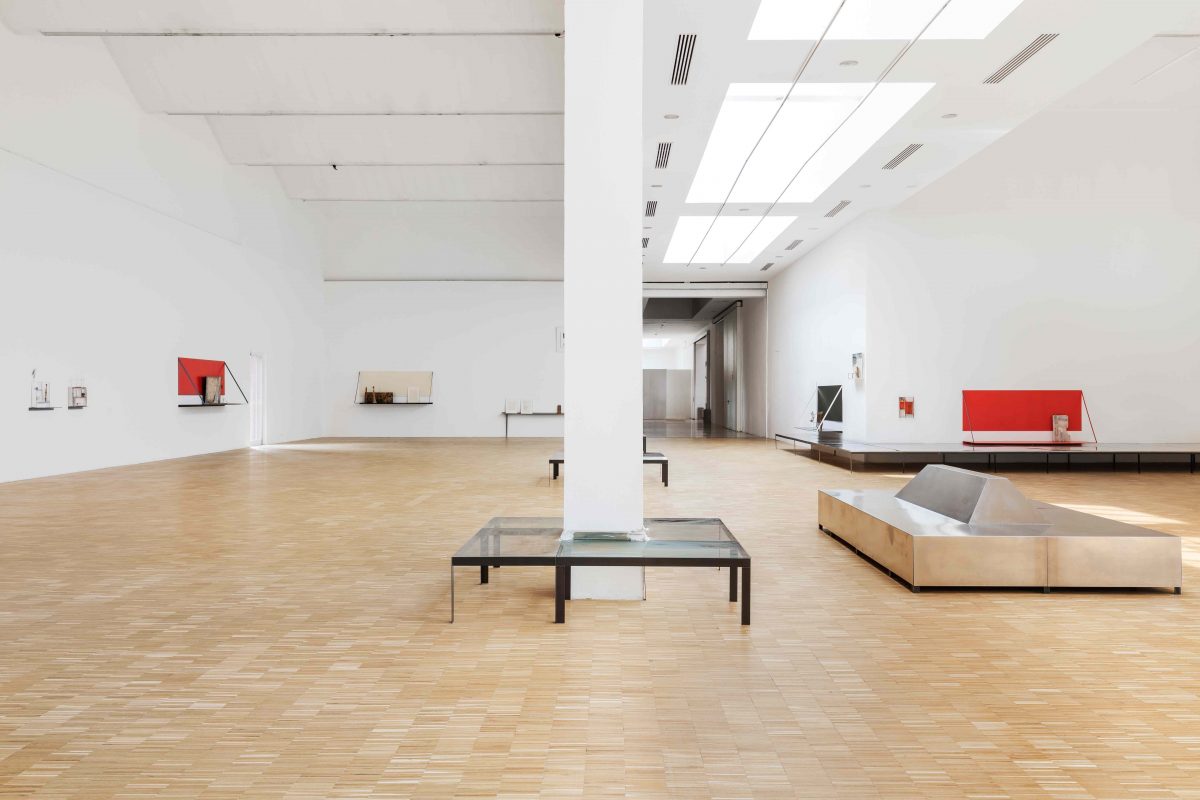 <i>Jumping out of an age we found uninhabitable</i>, 2017
</br> installation view, Triennale, Milan 