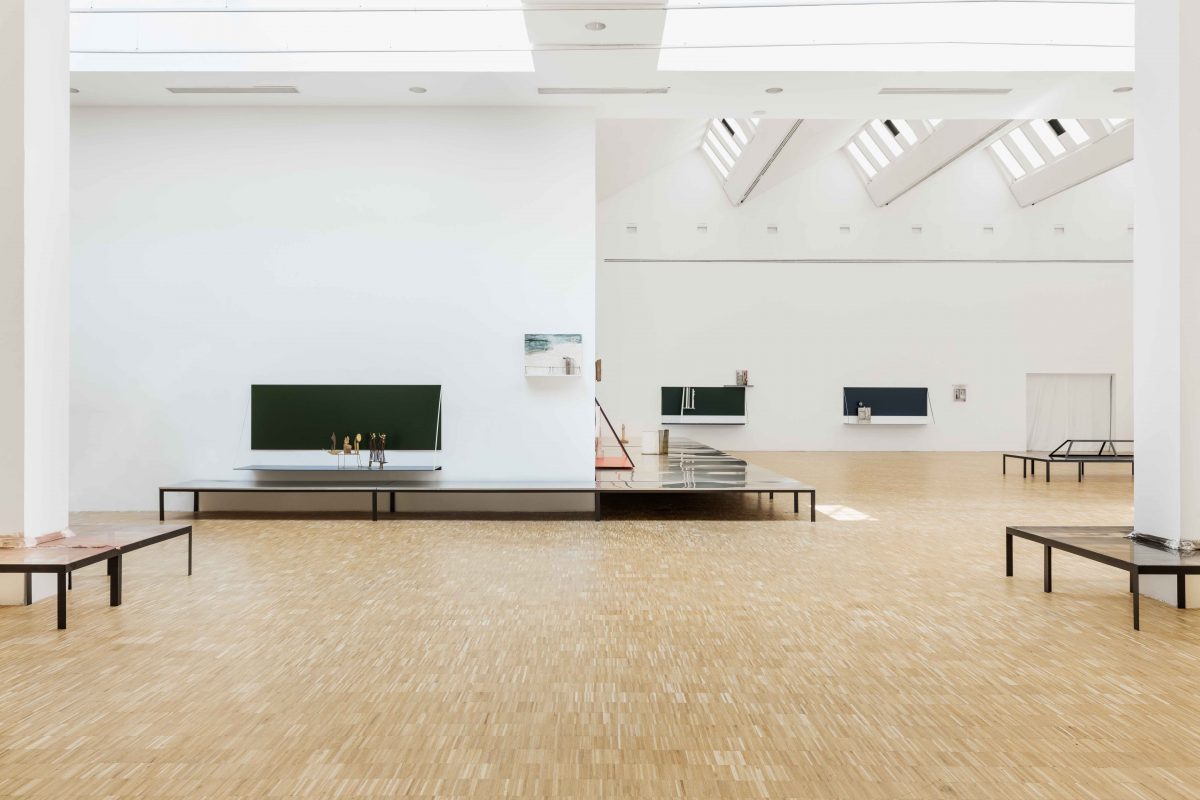 <i>Jumping out of an age we found uninhabitable</i>, 2017
</br> installation view, Triennale, Milan 