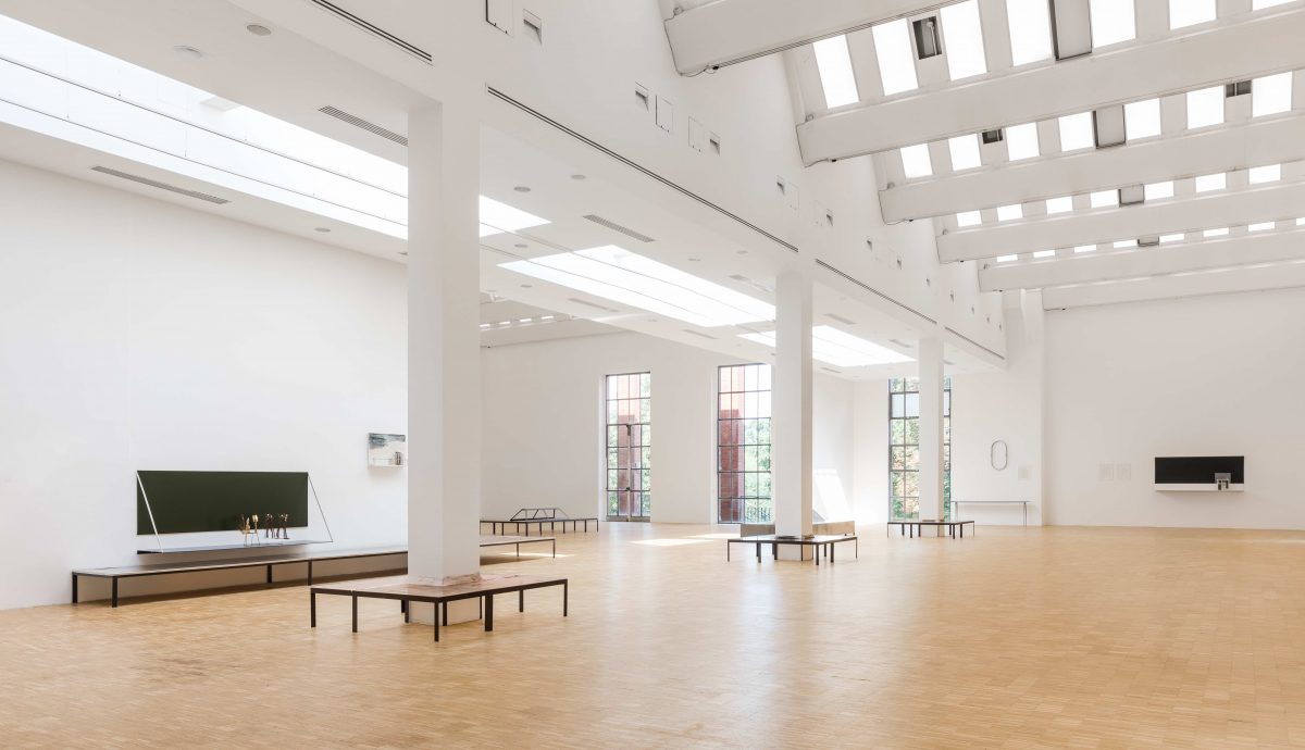 <i>Jumping out of an age we found uninhabitable</i>, 2017
</br> installation view, Triennale, Milan 