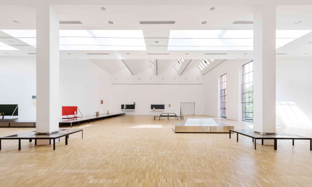 <i>Jumping out of an age we found uninhabitable</i>, 2017
</br> installation view, Triennale, Milan 