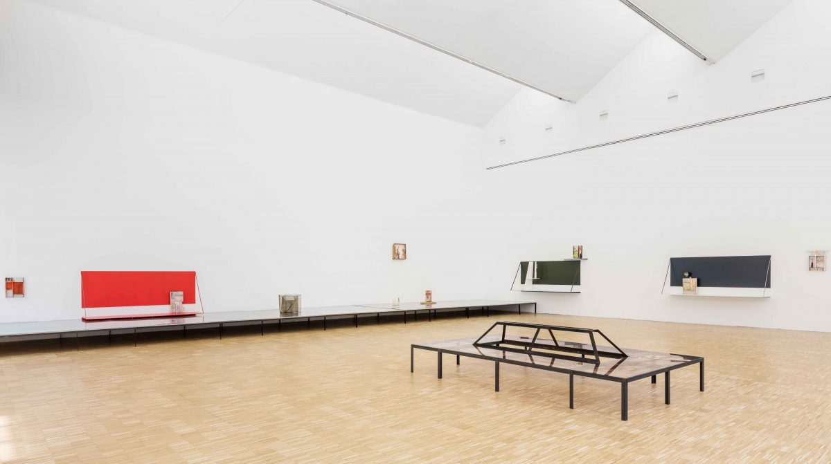 <i>Jumping out of an age we found uninhabitable</i>, 2017
</br> installation view, Triennale, Milan 