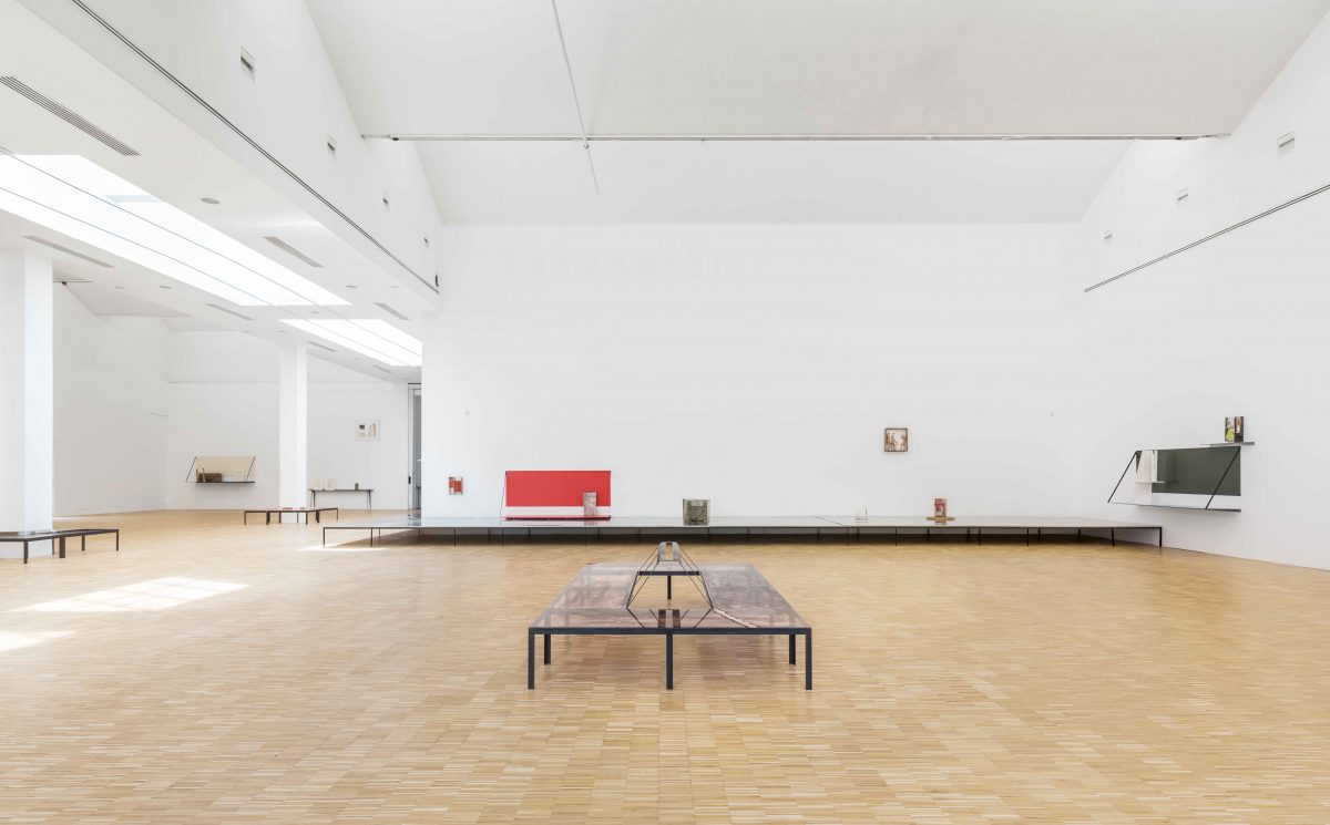 <i>Jumping out of an age we found uninhabitable</i>, 2017
</br> installation view, Triennale, Milan 