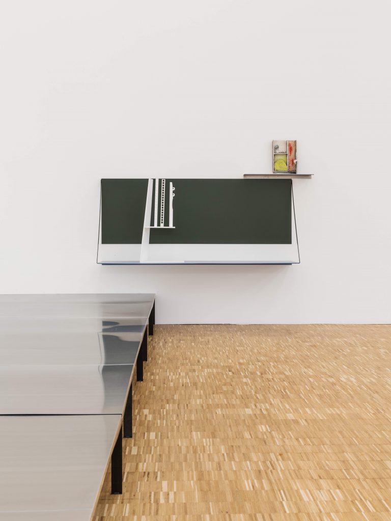 <i>Jumping out of an age we found uninhabitable</i>, 2017
</br> installation view, Triennale, Milan 