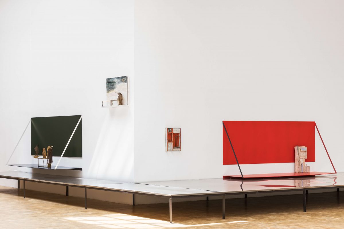 <i>Jumping out of an age we found uninhabitable</i>, 2017
</br> installation view, Triennale, Milan 