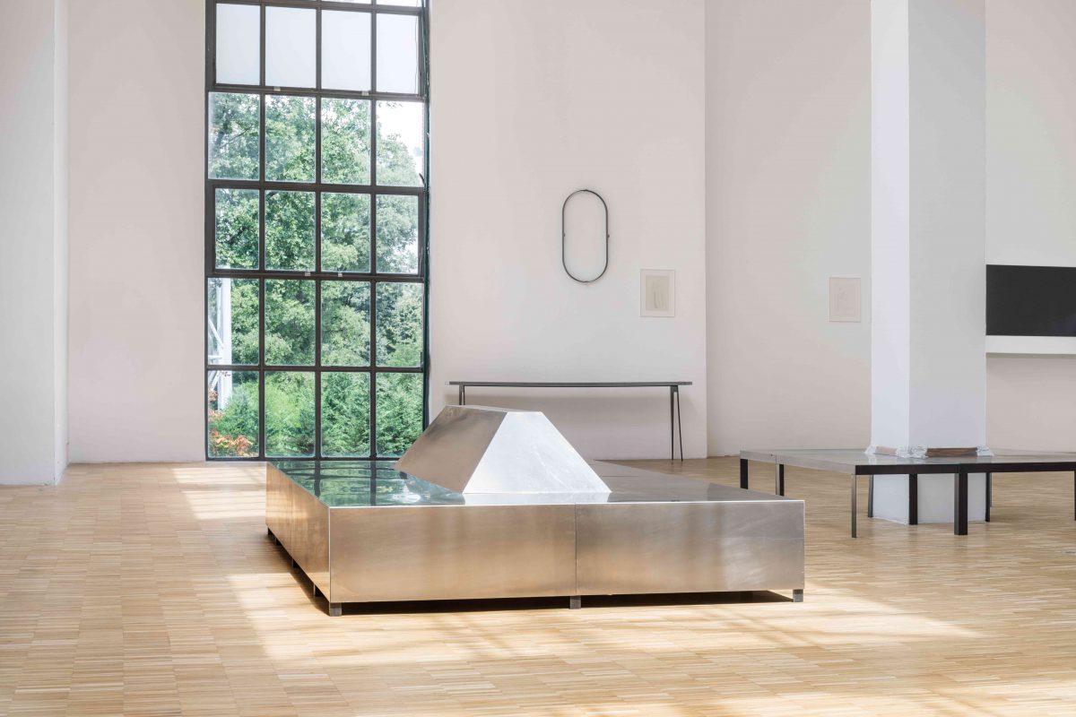 <i>Jumping out of an age we found uninhabitable</i>, 2017
</br> installation view, Triennale, Milan 