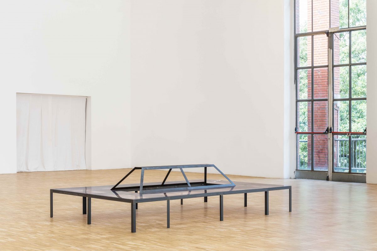 <i>Jumping out of an age we found uninhabitable</i>, 2017
</br> installation view, Triennale, Milan 