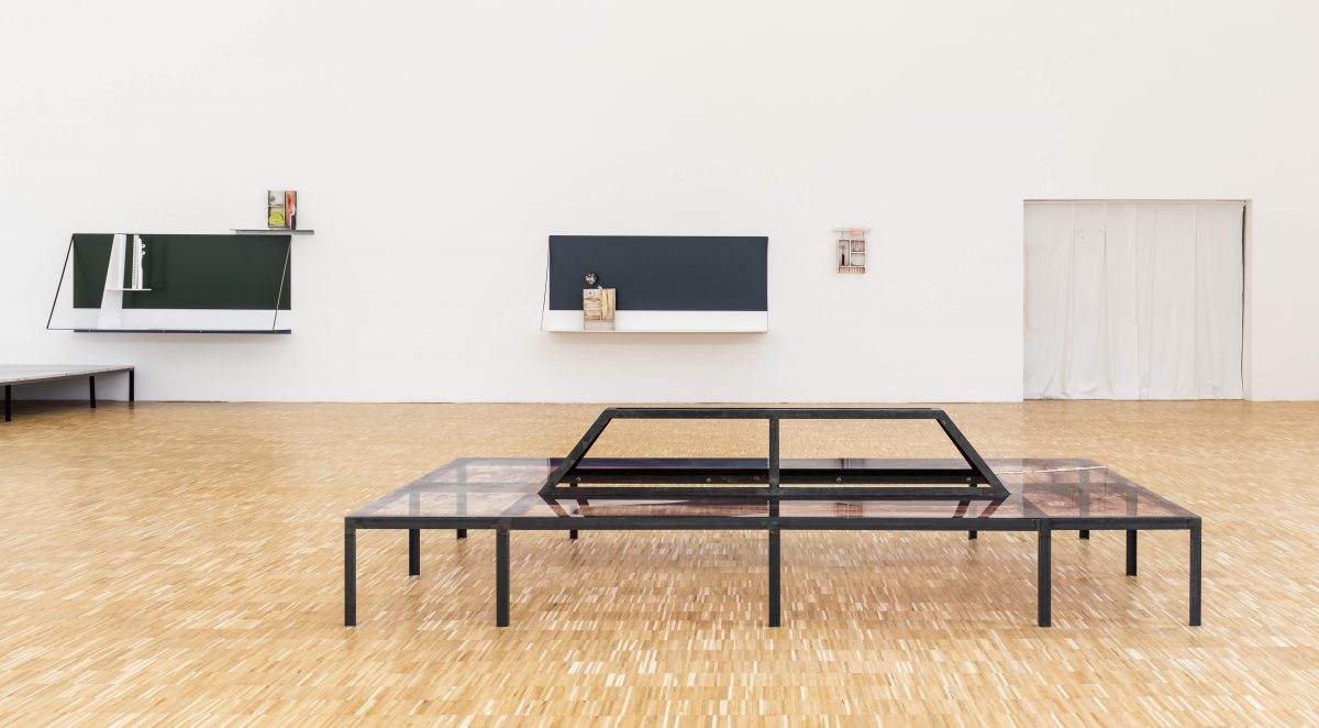 <i>Jumping out of an age we found uninhabitable</i>, 2017
</br> installation view, Triennale, Milan 