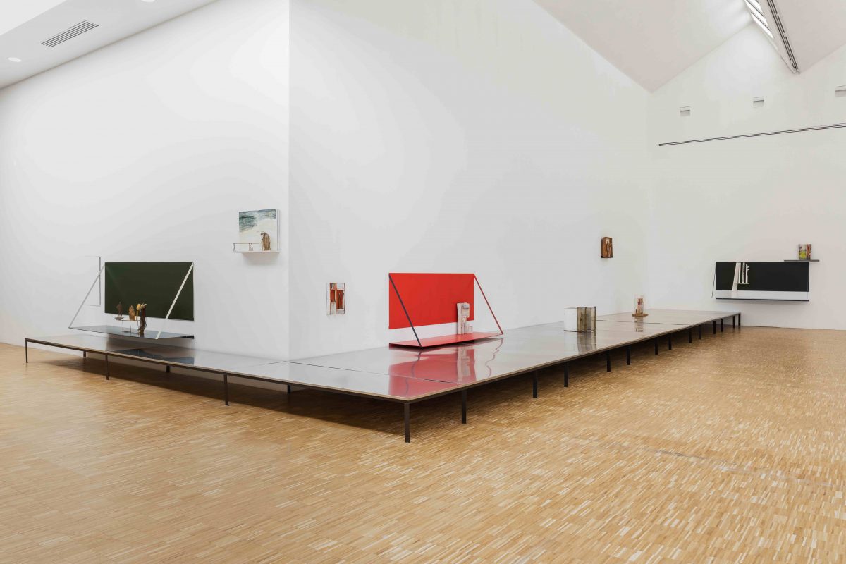 <i>Jumping out of an age we found uninhabitable</i>, 2017
</br> installation view, Triennale, Milan 