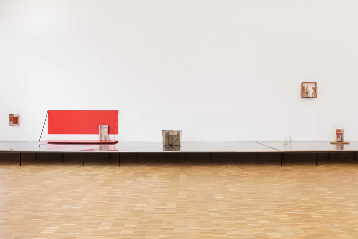 <i>Jumping out of an age we found uninhabitable</i>, 2017
</br> installation view, Triennale, Milan 