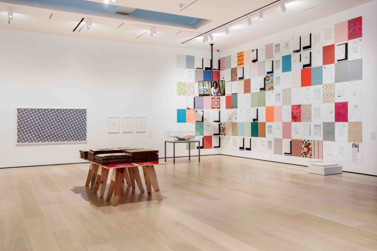 <I>Andrea Bowers</I>, 2022</br> installation view,
Hammer Museum, Los Angeles