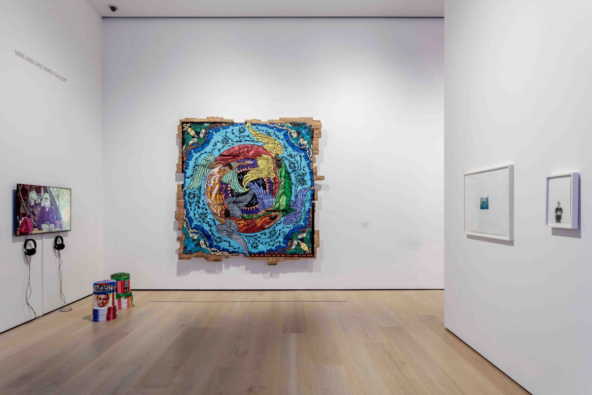 <I>Andrea Bowers</I>, 2022</br> installation view,
Hammer Museum, Los Angeles