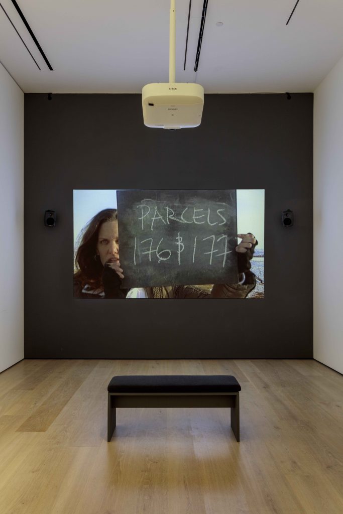 <I>Andrea Bowers</I>, 2022</br> installation view,
Hammer Museum, Los Angeles