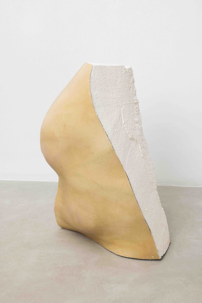 <I>Project For A Door (Sculpturecenter) (fragment 3)</i>, 2015
</br>polystyrene, oil paint, epoxy, jesmonite</br> 69 x 50 x 35 cm / 27.1 x 19.6 x 13.7 in