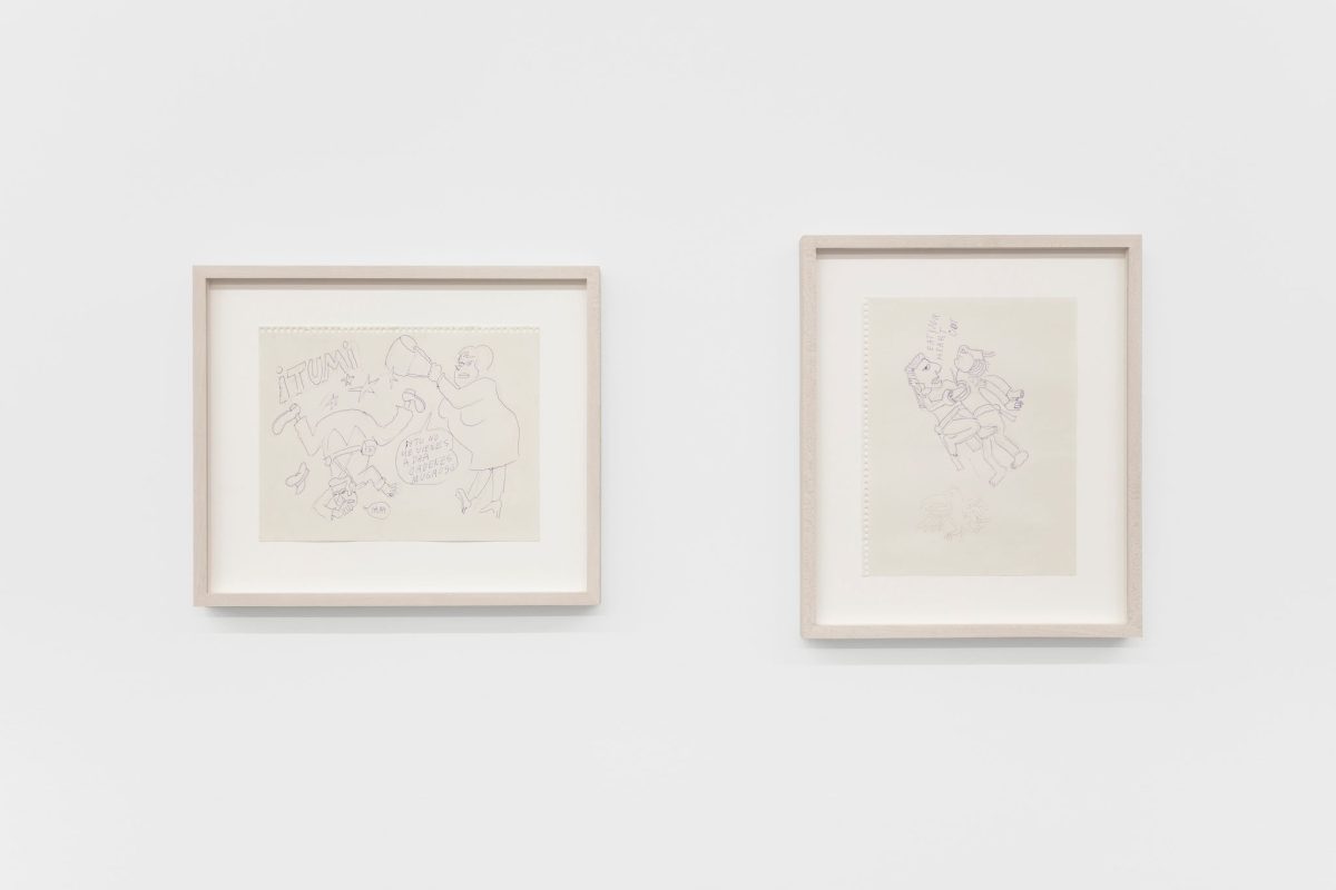 <I>The World Is My Menu</I>, 2022</br> installation view,
kaufmann repetto, New York