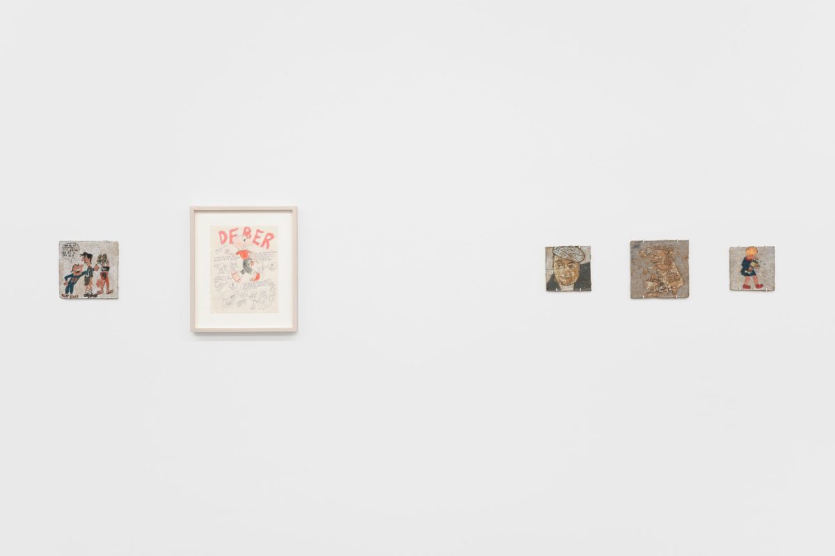 <I>The World Is My Menu</I>, 2022</br> installation view,
kaufmann repetto, New York