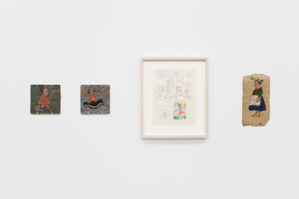 <I>The World Is My Menu</I>, 2022</br> installation view,
kaufmann repetto, New York