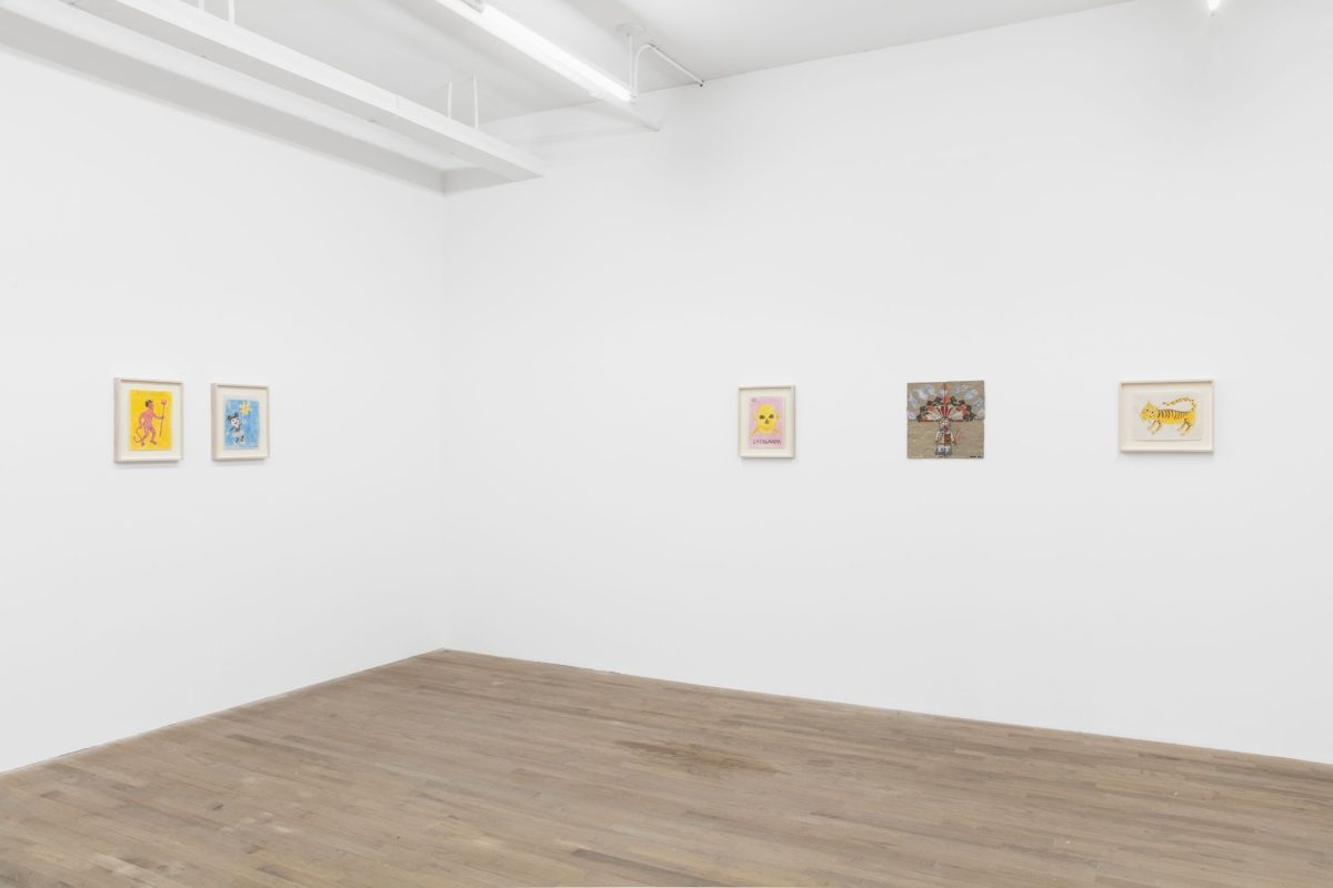 <I>The World Is My Menu</I>, 2022</br> installation view,
kaufmann repetto, New York