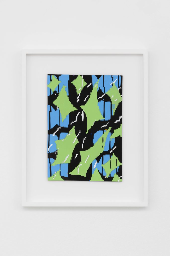<i>Alpha</i>, 2022</br>acrylic gouache on paper</br>
37,8 x 30,5 cm / 14.8 x 12 in