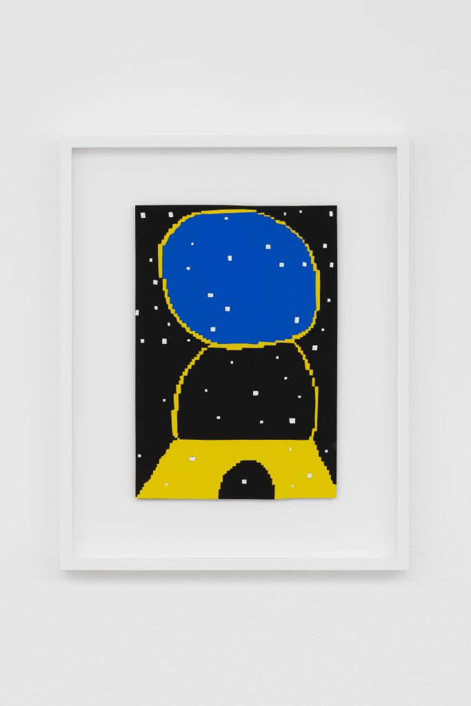<i>Elemental</i>, 2022</br>acrylic gouache on paper</br>
37,8 x 30,5 cm / 14.8 x 12 in